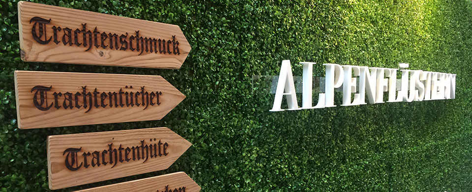Alpenflüstern Händlerbereich